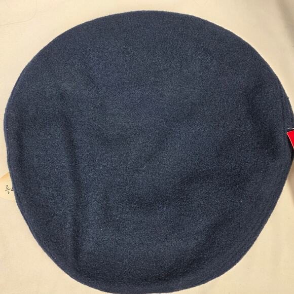 UC CAL BERKLEY x CPC III, INC. VINTAGE 80\'s NAVY WOOL BLEND FLAT CAP SIZE 7 1/2 main image 12